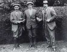 Harry Vardon, Francis Ouimet and Ted Ray